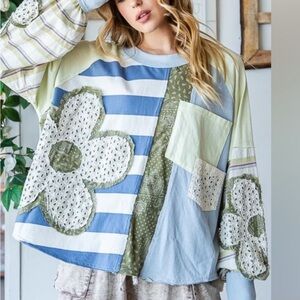 Three birds nest Oli top xl 2X